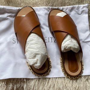 Flat crisscross sandals